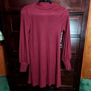 EXPRESS Burgundy Dress | S | NWT